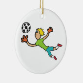ゴールキーパー セラミックオーナメント (右)