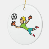 ゴールキーパー セラミックオーナメント (左)