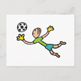 ゴールキーパー ポストカード