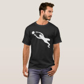 ゴールキーパー – 白 Tシャツ (正面フル)