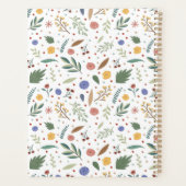 ゴールゲッター花パターン プランナー手帳 (裏面)