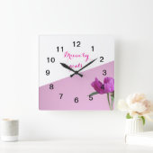 ゴールゲッター駆動ゴールウォールクロック スクエア壁時計 (ホーム)