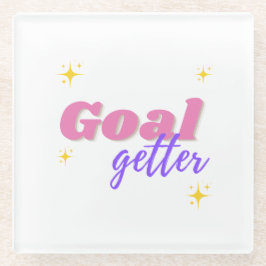 ゴールゲッター ガラスコースター