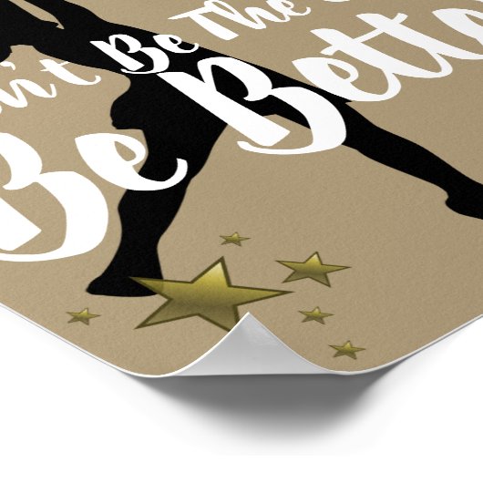 ゴールシューターやる気を起こさせるネットボール引用文 ポスター (角)