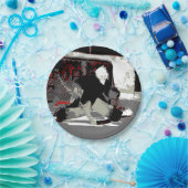 ゴールストッパー – アイスホッケーゴアリー ペーパープレート (パーティー)