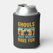 ゴールズ・ジャスト・ワナ・ハヴ・ファン ハロウィンデザイン_1 缶クーラー (缶正面)