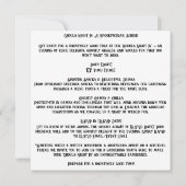 👻🎉 ゴールズ・ナイト・イン：スパクタキュラーなパーティー！ 🎉👻 招待状 (裏面)