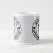 ゴールテンが陸上ホッケーマグに勝利 ジャンボコーヒーマグカップ (正面)