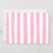 ゴールデッド・バレリーナ・フォト・招待状 招待状 (裏面)