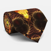 ゴールデニナフラクタルアートネックタイ ネクタイ (ロール)