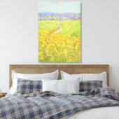 ゴールデロッド・バイ・カーギル, 1937 キャンバスプリント (インサイチュ (寝室))