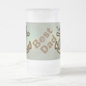 ゴールデンいかり最高のパパ フロストグラスビールジョッキ (中央)