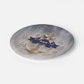 ゴールデンいかり航海のコースト結婚ーズ ペーパープレート (アングル)