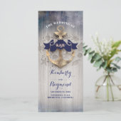 ゴールデンいかり航海の結婚式 プログラム (スタンド正面)