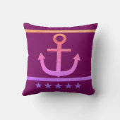 ゴールデンいかり、愛のシンボル。 クッション (裏面)