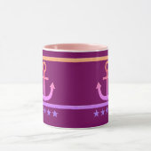 ゴールデンいかり、愛のシンボル。 マグカップ (中央)