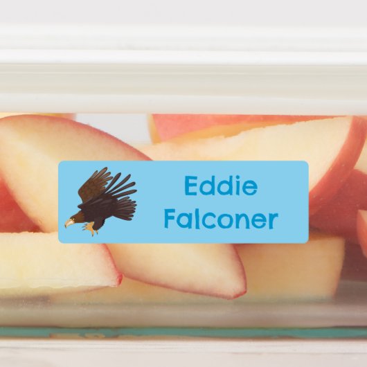 ゴールデンおもしろいイーグルパーソナライズされた漫画 ラベル (貼付)