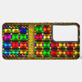 ゴールデンおもしろいカラー SAMSUNG GALAXYケース (裏面横)