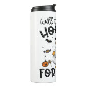 ゴールデンおもしろいドグハロウィーン幽霊不気味 タンブラー (回転左)