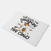 ゴールデンおもしろいドグハロウィーン幽霊不気味 ドアマット (アングル)