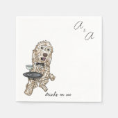 ゴールデンおもしろいドードルカクテル スタンダードカクテルナプキン (正面)