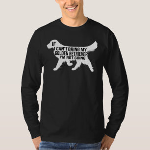 ゴールデンおもしろいレトリエもしーバードッグ持って来る Tシャツ
