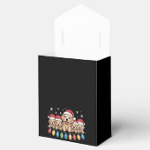 ゴールデンおもしろいレトリエバークリスマスパピードッグ フェイバーボックス (オープン)