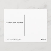 ゴールデンおもしろいレトリバー犬の本棚のジョークミーム ポストカード (裏面)