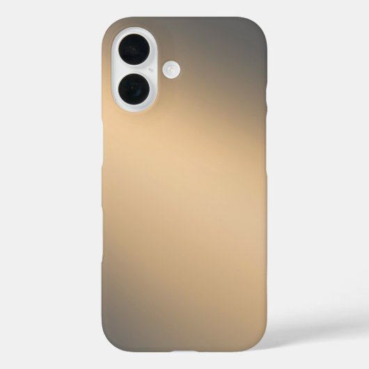 ゴールデンお洒落グラデーション- iPhone 16ケース Case-Mate iPhoneケース (裏面)