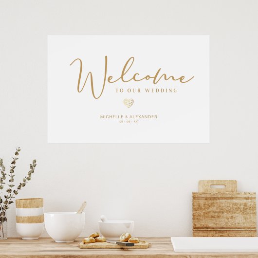ゴールデンお洒落フォーウェルカムゲス結婚ズ ポスター (キッチン)