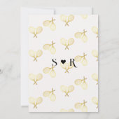 ゴールデンお洒落素朴テニスのテーマ セーブザデート (裏面)