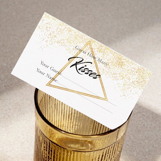 ゴールデンかわいいキスブライダルエンクロージャカード エンクロージャーカード