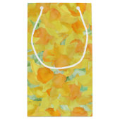 ゴールデンかわいらしイエローダフォジルスモール抱き枕 スモールペーパーバッグ (裏面)