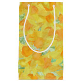 ゴールデンかわいらしイエローダフォジルスモール抱き枕 スモールペーパーバッグ (正面)