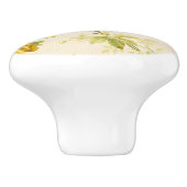 ゴールデンかわいらしイエローファームハウスフローラ セラミックノブ (側面)