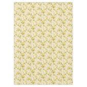 ゴールデンかわいらしイエローファームハウスフローラ テーブルクロス (正面)