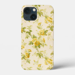ゴールデンかわいらしイエローファームハウスフローラ iPhone 13 MINIケース