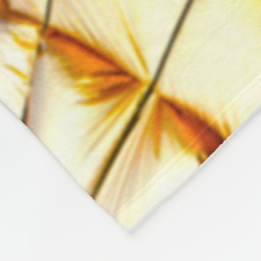 ゴールデンきらきら光る フリースブランケット (角)