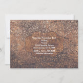 ゴールデンきらめくグラムバースデーパーティ招待状 招待状 (裏面)