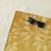 ゴールデンつる植物エレガントアンドクラシー ビーチタオル (インサイチュ)