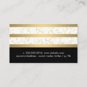 ゴールデンつる植物ラックスクラシック 名刺 (裏面)