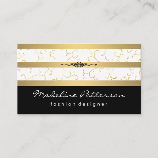 ゴールデンつる植物ラックスクラシック 名刺 (正面)