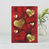 ゴールデンとレッドのバレンタイン アドバイスカード (スタンド正面)