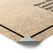 ゴールデンの後ろ – 船の設計図プランSD ポスター (角)