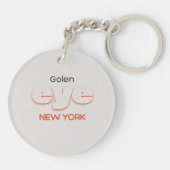 ゴールデンアイキーチェーン キーホルダー (裏面)
