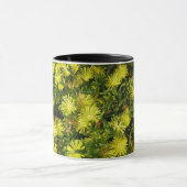 ゴールデンアイスパントイエローフラワー マグカップ (中央)