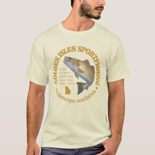 ゴールデンアイズ(レディフィッシュ) Tシャツ (正面)