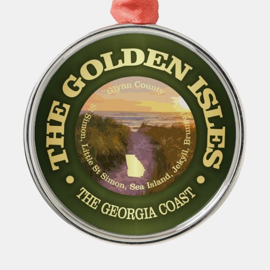 ゴールデンアイズ(C) メタルオーナメント (正面)