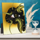 ゴールデンアイフラクタル フォトプラーク (側面)