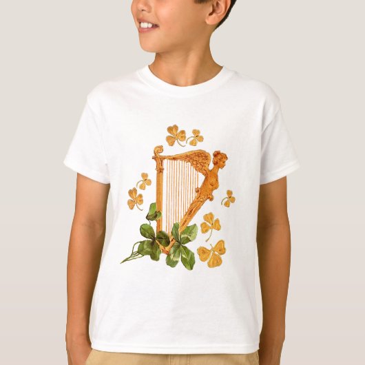 ゴールデンアイリッシュハープ Tシャツ (正面)